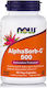 Now Foods Alphasorb-C 500 Βιταμίνη για Ενέργεια & Ανοσοποιητικό 500mg 90 φυτικές κάψουλες