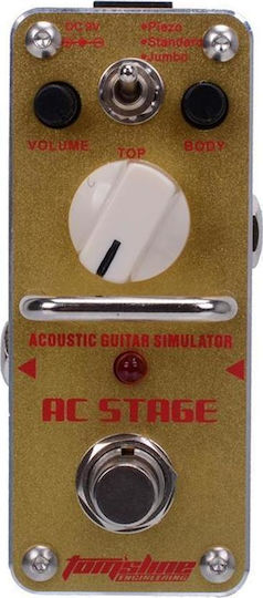 Tomsline AC Stage AAS3 Педал Симулатор Електрическа китара