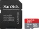 Sandisk Ultra microSDHC 16GB Klasse 10 U1 A1 UHS-I mit Adapter