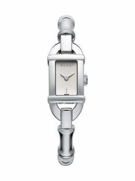 Gucci Women's Watch with Silver / Silver Metal Bracelet