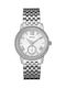 Guess Women's Watch Chronograph with Silver Metal Bracelet