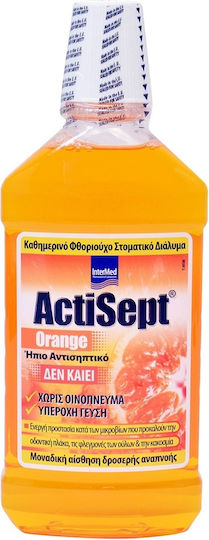 InterMed Actisept Mouthwash Orange Mouthwash Daily Protection