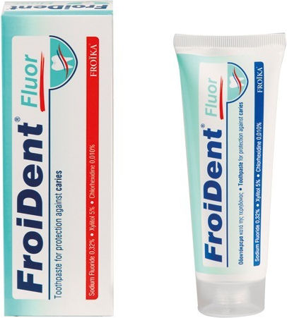 Froika Froident Fluor Паста за зъби с Хлорхексидин 75 мл