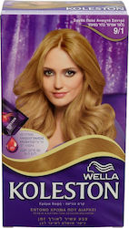 Wella Koleston Kit Vopsea De Păr 9/1 Blond Foar...