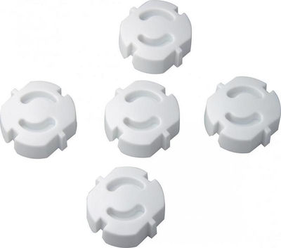 Olympia Outlet Cover Protectors made of Plastic in White Color 5pcs