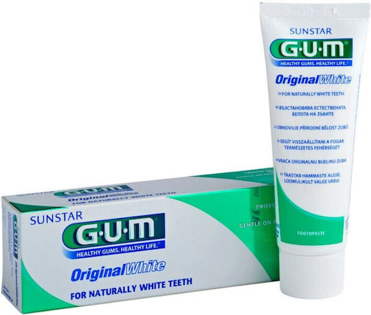 GUM Original White Zahnpasta für Aufhellung 75ml