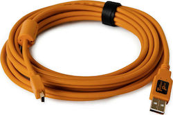 Tether Tools Tetherpro CU5451 USB 2.0 USB-A male σε mini USB-B male Πορτοκαλί 4.6m