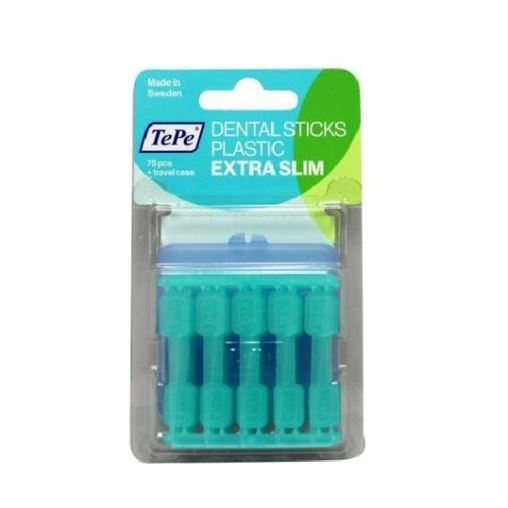 TePe Plastic Interdental Sticks Extra Slim Travel Case 75τμχ Skroutz.gr