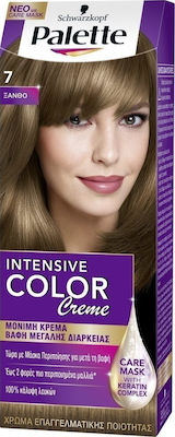 Schwarzkopf Palette Intensive Color Creme Set Hair Dye 7 Blonde 50ml