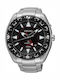 Seiko Prospex Land Мъжки Часовник 46мм Kinetic с Сребърен Метална Гривна