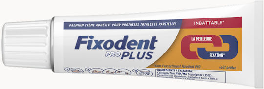 Fixodent Pro Plus Duo Action Denture Adhesive Cream 40gr