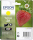 Epson 29 Original InkJet Druckerpatrone Gelb (C...