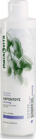 Macrovita Λάδι Ελιάς & Λεβάντα Αφρόλουτρο σε Gel Χαλαρωτικό 250ml