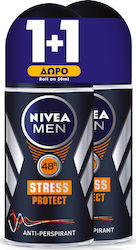 Nivea Men Stress Protect Anti-perspirant Αποσμητικό 48h σε Roll-On 2x50ml