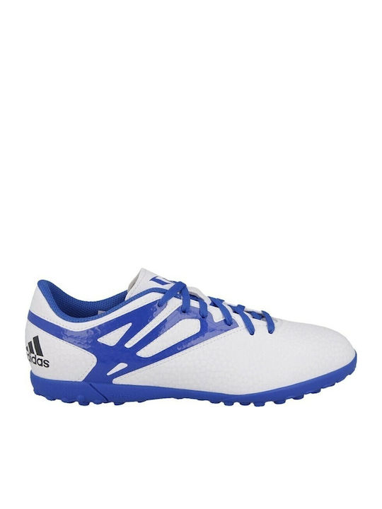 Messi 15.4 Kids Turf Soccer Shoes White