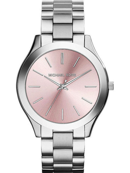 Michael Kors Women's Watch with Silver Metal Bracelet