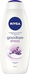 Nivea Goodbye Stress Shower Cream Λεβάνα & Μέλι 750ml