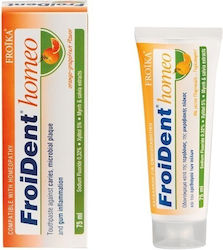 Froika Froident Homeo Orange-Grapefruit Паста за зъби с Хлорхексидин 75ml Froika Froident Homeo Orange-Grapefruit Паста за зъби с Хлорхексидин 75ml