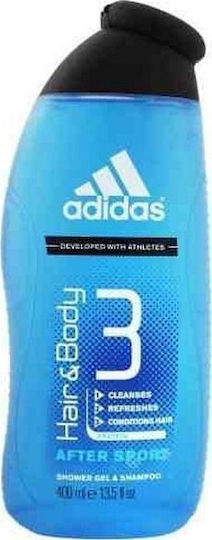 adidas After Sport 3 in 1 Shower Gel για Άνδρες 400ml