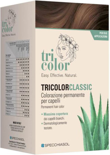 Specchiasol Homocrin Natural Color Vopsea De Păr Fără Amoniac 6/0 Blond Închis 236ml