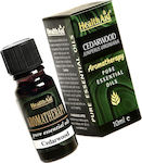 Health Aid Pure Essential Organic Essential Oil Cedar 10ml