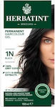 Herbatint Permanent Haircolor Gel 1N Φυσικό Μαύρο 150ml