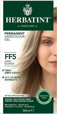 Herbatint Permanent Haircolor Gel FF5 Ξανθό της Άμμου 150ml