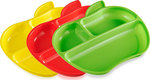 Munchkin Plastic Toddler Plate Μήλο 3pcs Multicolour