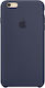 Apple Back Cover Silicone Midnight Blue (iPhone...