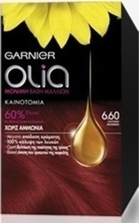 Garnier Olia Set Hair Dye no Ammonia 6.60 Bright Red 60gr