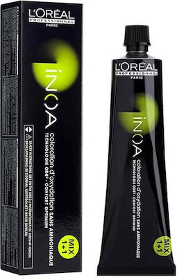 L'Oreal Professionnel Inoa Vopsea de Păr fără amoniac 6.23 Blond închis iridescent Doré 60ml