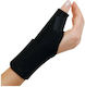 Johns Elastic Forearm with Thumb & Strap in Black Color 120217
