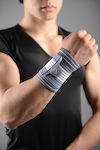 Live Up B5672 Elastic Adjustable Wrist Brace Gray