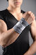 Live Up B5672 Elastic Wrist Brace with Strap in Gray Color