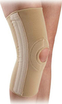 Johns 12381 Elastic Knee Brace with Hole Beige