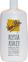 Alyssa Ashley Vanilla Bubble Bath in Gel & Vanilla Scent