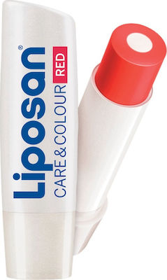 Liposan Care & Colour Lip Balm με Χρώμα Red 4.8gr