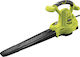 Ryobi RBV3000CSV Blower / Vacuum Handheld Electric 3000W with Volume Control & Maximum Air Speed 375km/h