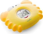 Nuvita Ψηφιακό Θερμόμετρο Μπάνιου Καβουράκι 0°C έως 50°C Κίτρινο