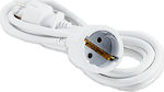 Oscar Plus Extension Cable Cord 3x1.5mm²/3m White