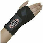 Johns 120212 Adjustable Wrist Splint Left Side Neoprene Black