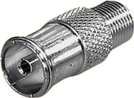 Edision Μετατροπέας F-Connector female σε Coaxial female 1τμχ 07-00-0027