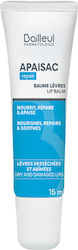 Bailleul Laboratoires Apaisac Repair Lip Balm Επανορθωτικό Βάλσαμο για Σκασμένα Χείλη 15ml
