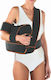 Ortholand 84502 Shoulder Abduction Immobilization Splint Black