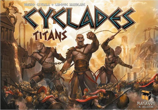 Game Expansion Cyclades Titans for 2-6 Players 14+ Years Old (EN) Matagot