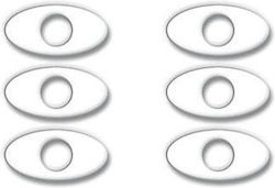 Easy Step Fußpolster Silikon für Hornhaut 6 Stück