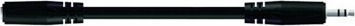 Proel 3.5mm Jack Cable 3.5mm Male - 3.5mm Female Black 5m BULK515LU5