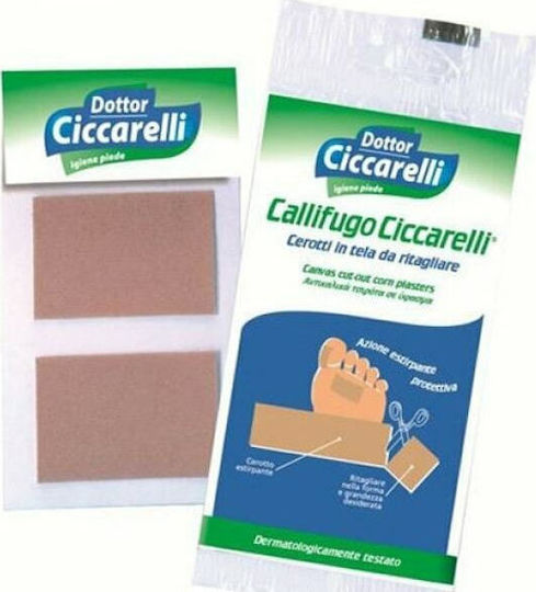 L'Officinale del Dottor Ciccarelli Επιθέματα Corn Plasters In Fabric To Be Cut για τους Κάλους 2τμχ