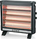 Asel Heizung Quarz mit Thermostat 2750W