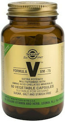 Solgar Formula VM-75 Veg. Caps Vitamin for Energy 60 veg. caps